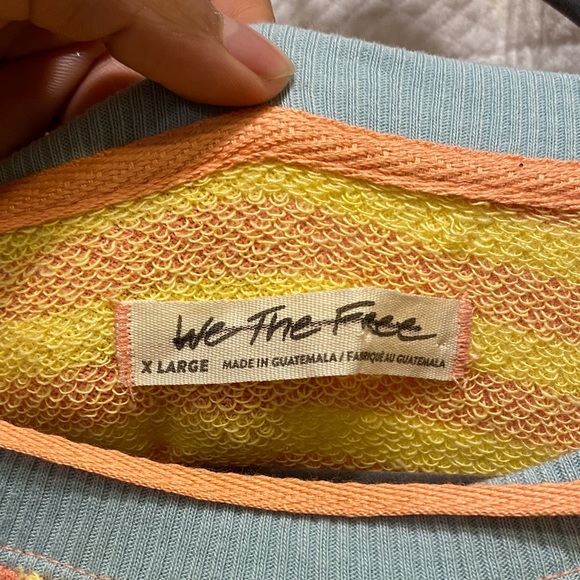 FP Movement by Free People classic striped oversized crew neck - Picture 5 of 11